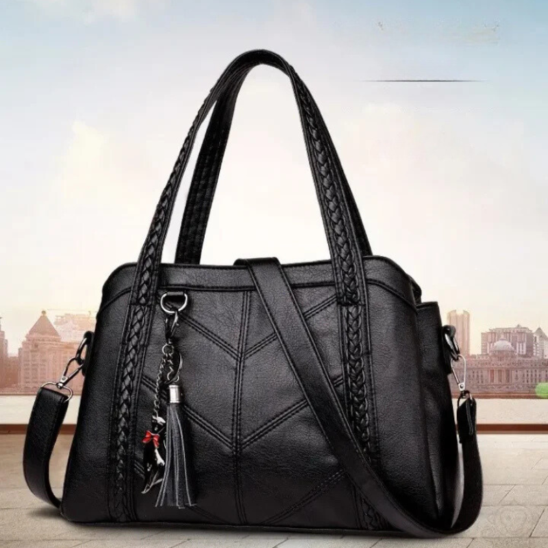 Leather Handbag | Spacious and Well-Organised Tote for Women