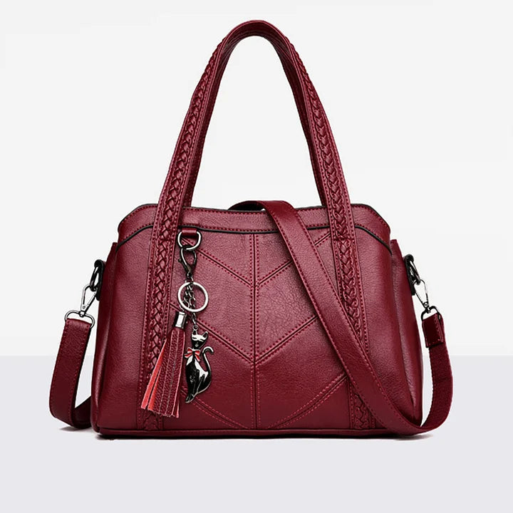 Leather Handbag | Spacious and Well-Organised Tote for Women