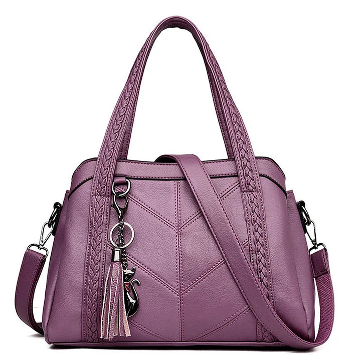 Leather Handbag | Spacious and Well-Organised Tote for Women