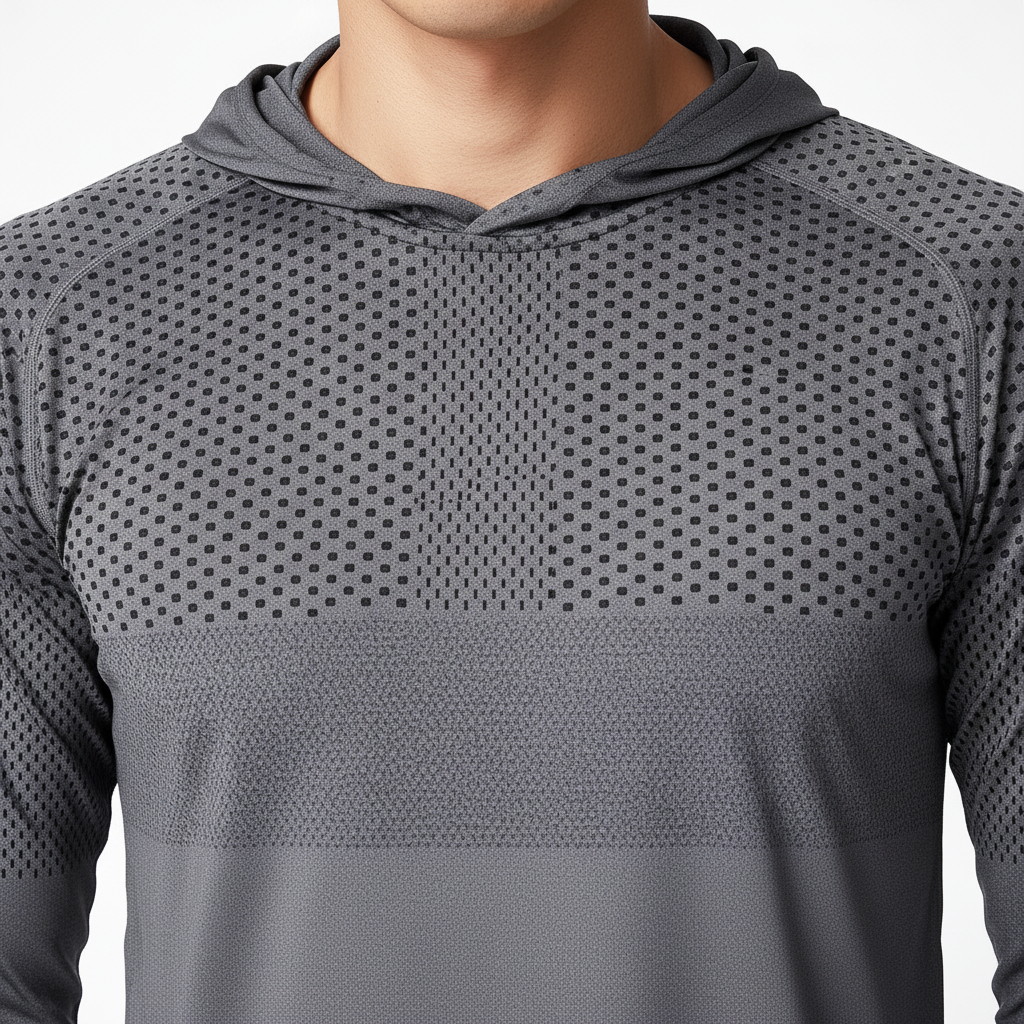 Lightweight performance hooded top - Dylan