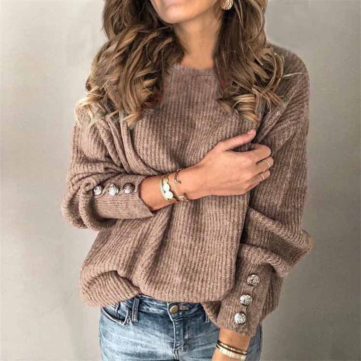 Loose Cut Knitted Jumper - Charlotta