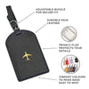 Leather Custom Luggage Tag