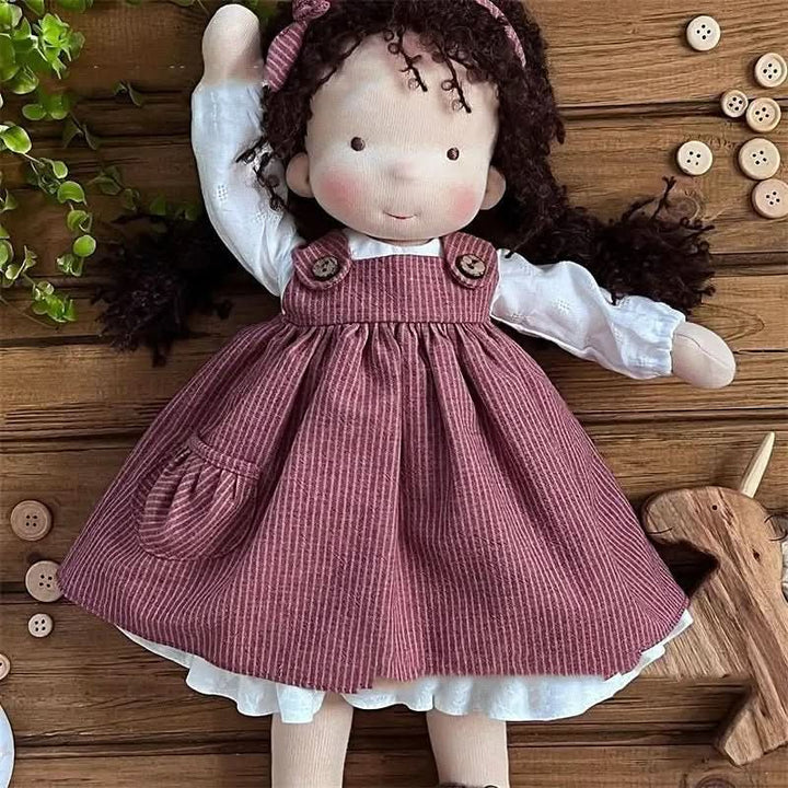 AMORELLA – Handmade Waldorf Doll with Accessories