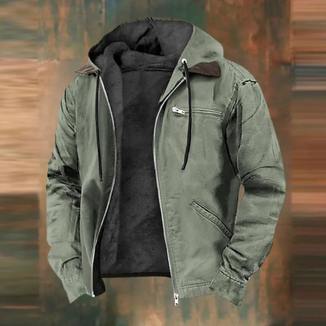 Men's autumn jacket with an elegant, versatile design