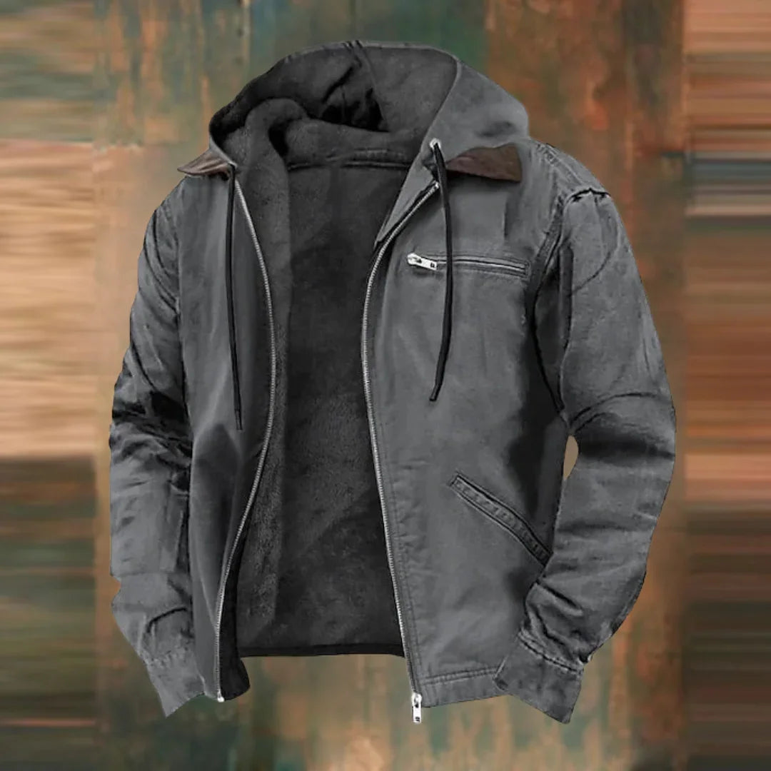 Men's autumn jacket with an elegant, versatile design