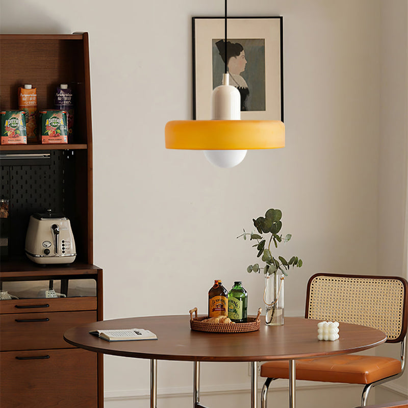Colourful Bauhaus-Style Pendant Lamp - StiloGlas