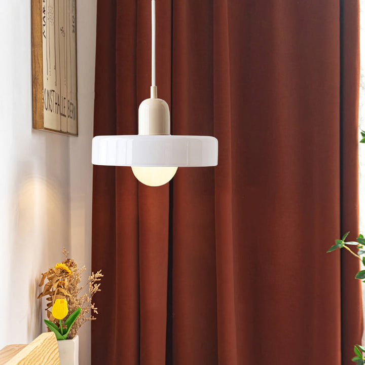 Colourful Bauhaus-Style Pendant Lamp - StiloGlas