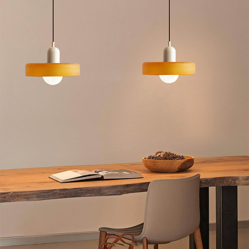 Colourful Bauhaus-Style Pendant Lamp - StiloGlas