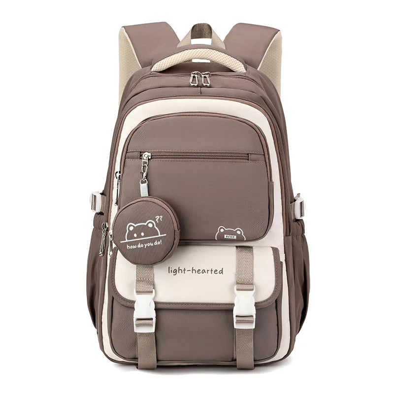 Multi-Pocket School Backpack for Everyday Use - Stovell