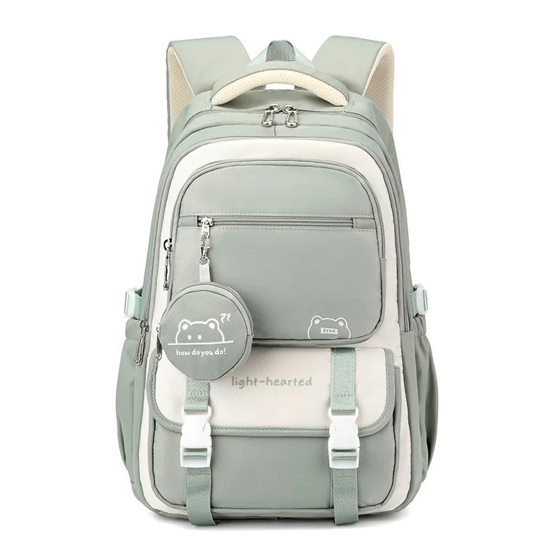 Multi-Pocket School Backpack for Everyday Use - Stovell