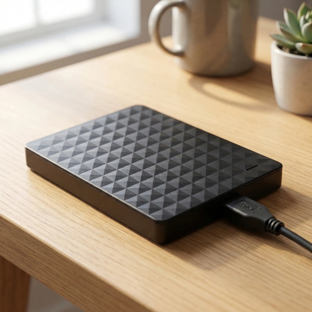 10TB Portable External Hard Drive, USB 3.0 Plug-and-Play Backup Storage