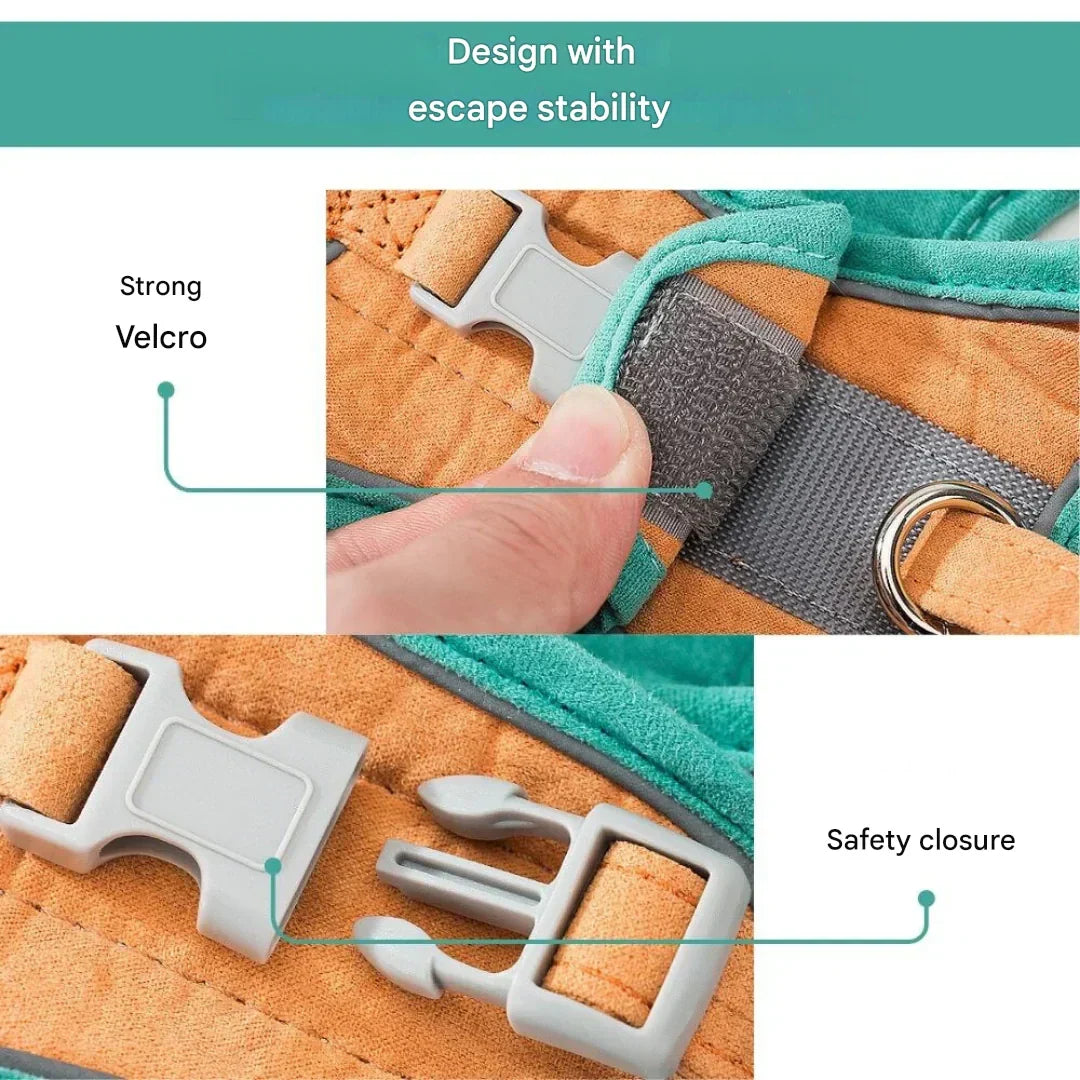 Adjustable Cat Harness with Lead – WhiskerWander