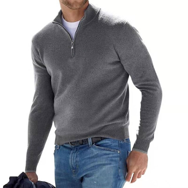Merino Men's V-Neck Jumper - Torino