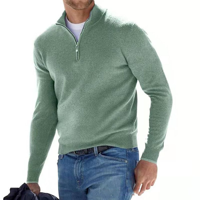 Merino Men's V-Neck Jumper - Torino