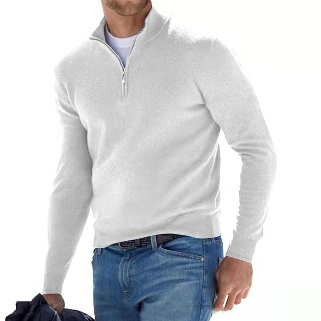 Merino Men's V-Neck Jumper - Torino