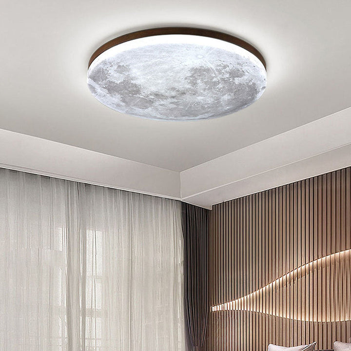 LunarGlow Ceiling Lamp – Relaxing Moonlight for Any Interior