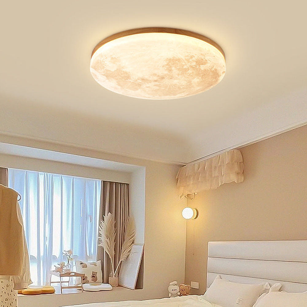 LunarGlow Ceiling Lamp – Relaxing Moonlight for Any Interior