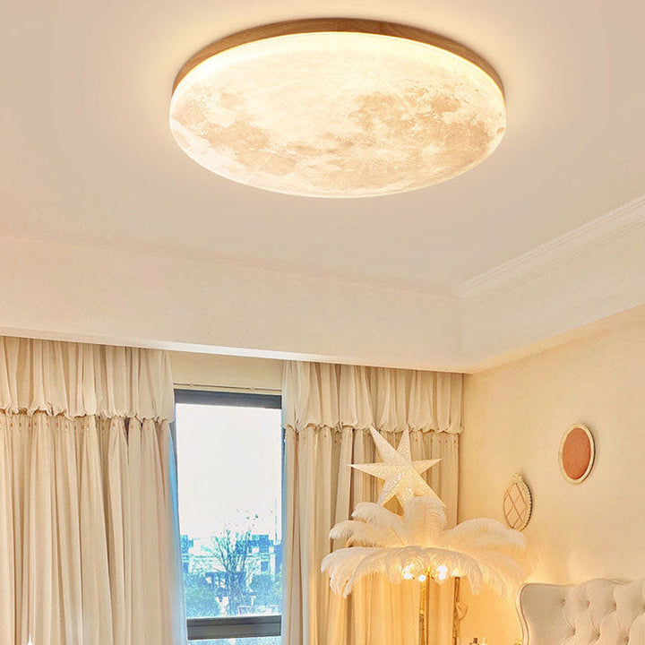 LunarGlow Ceiling Lamp – Relaxing Moonlight for Any Interior