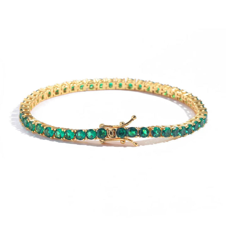 Elegant gold-coloured bracelet with refined details