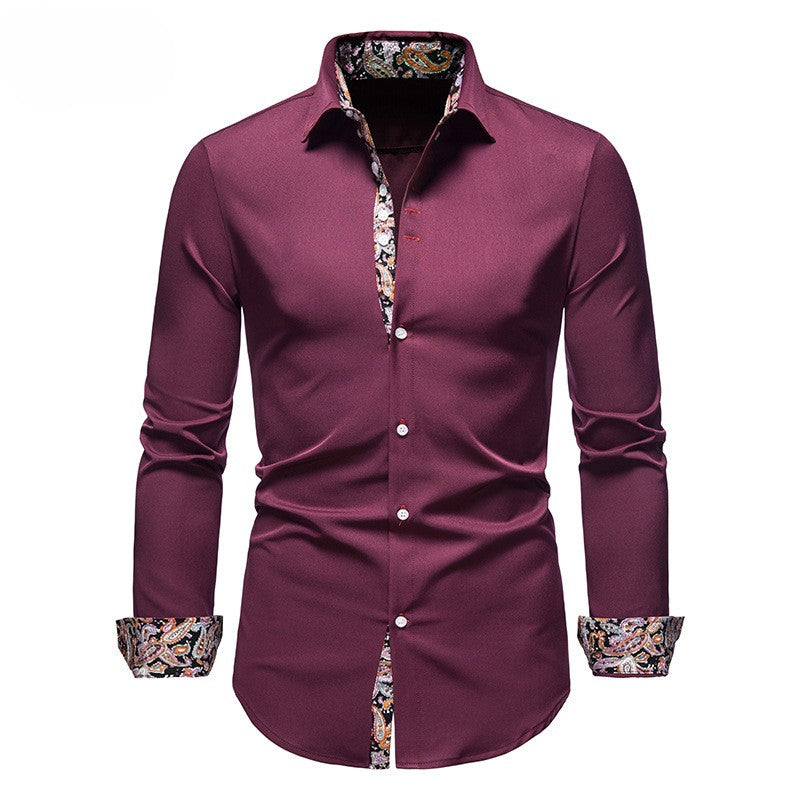 Modern Fit Contrast Shirt
