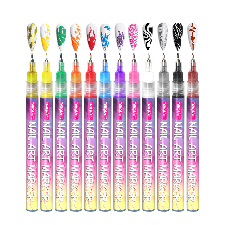 MagicMilo Nail Art Pen Set