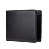 Slim Leather Wallet with RFID Safety and Organized Card Slots