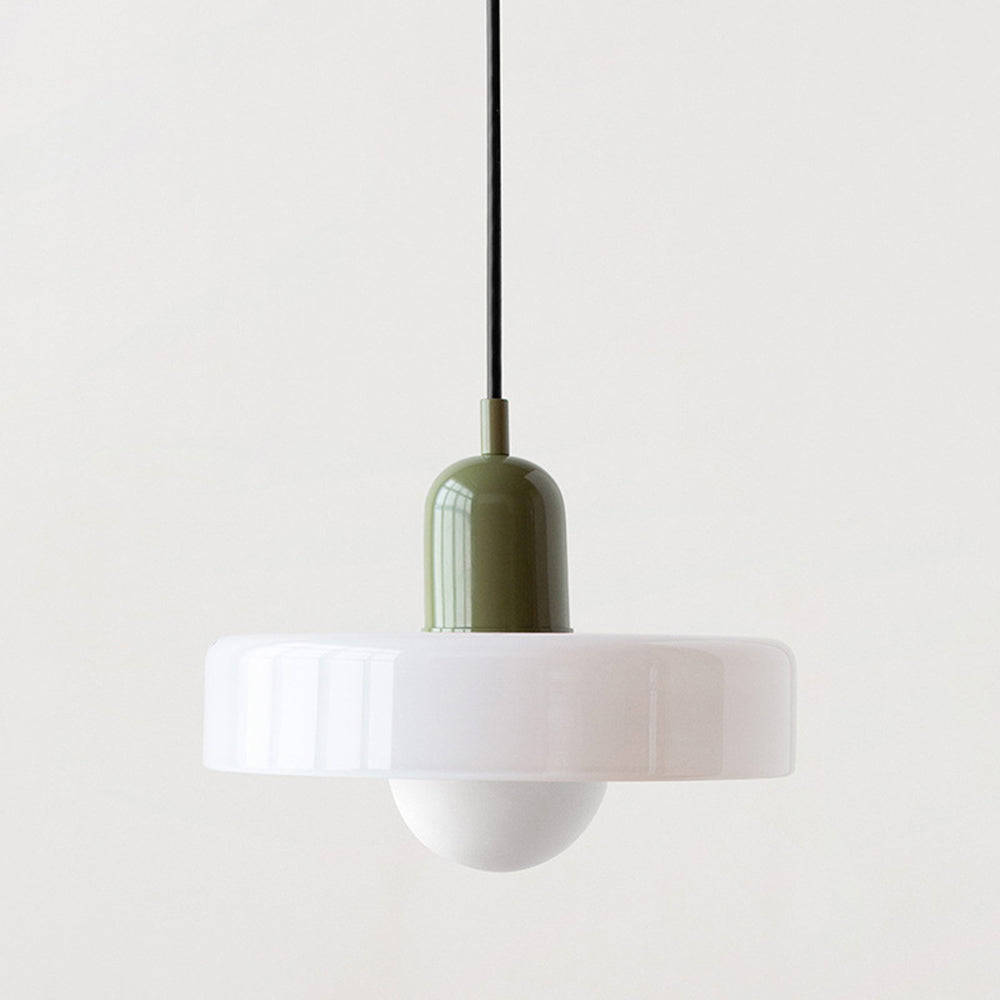 Colourful Bauhaus-Style Pendant Lamp - StiloGlas