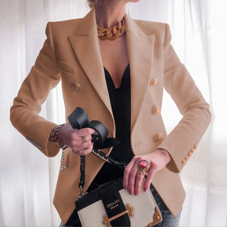 Old School-Inspired Women’s Blazer Classic Tailoring with a Contemporary Twist