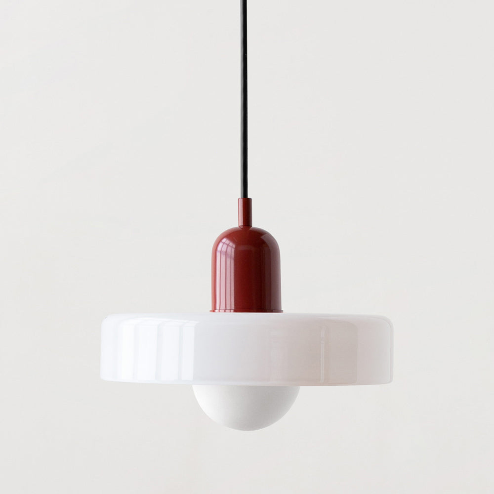 Colourful Bauhaus-Style Pendant Lamp - StiloGlas