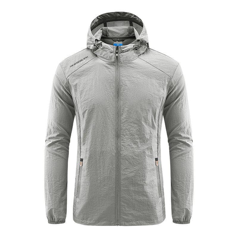 Men’s Ultralight Wind and Sun proof Hooded Summer Jacket