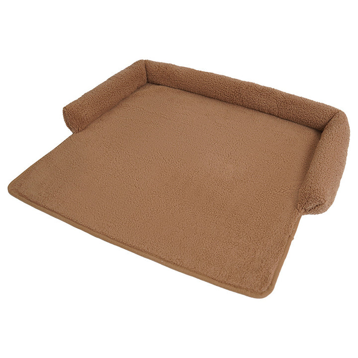 Cozy Anti-Slip Dog Bed Blanket with Neck Pillow
