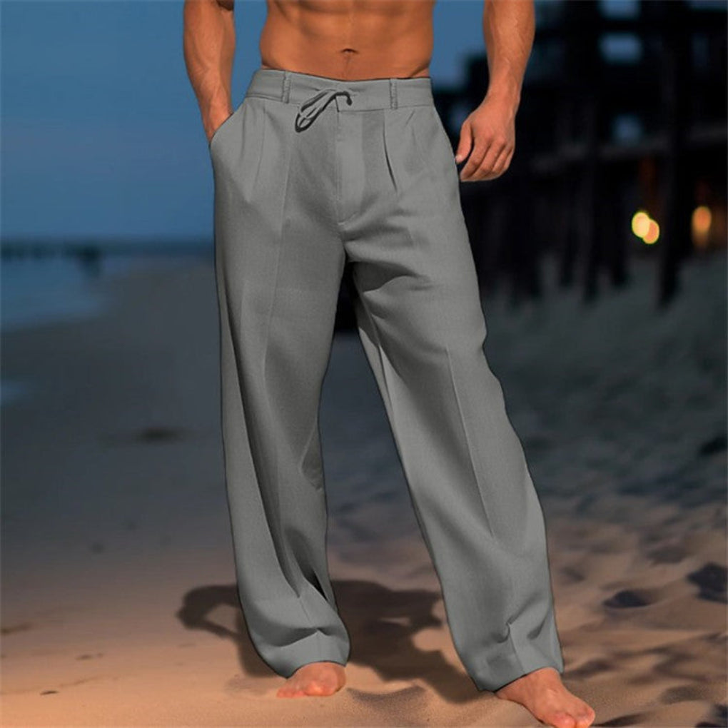 Relaxed Fit Drawstring Trousers