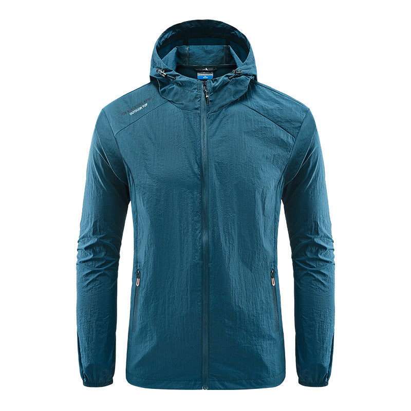 Men’s Ultralight Wind and Sun proof Hooded Summer Jacket