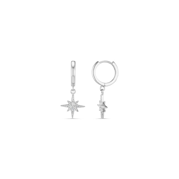 Elegant White Gold Earrings with Refined Details