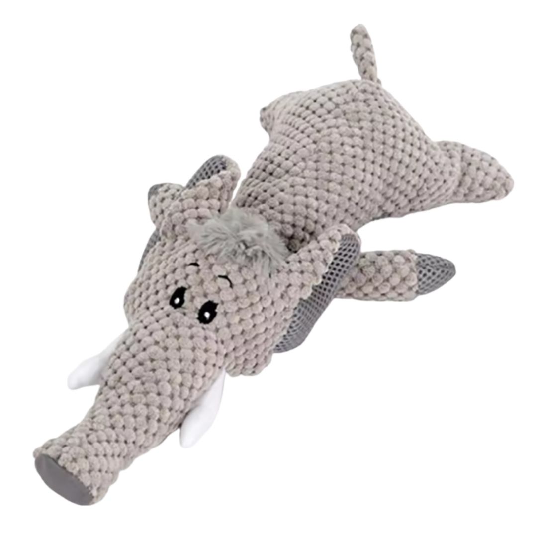Tough Plush Chew Toy for Strong Chewers