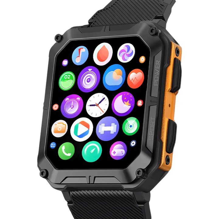 Rugged Smartwatch with Heart Rate Monitor & Pedometer - EnduranceX