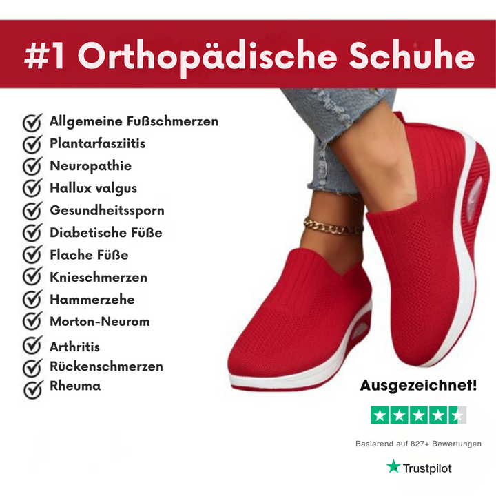 Women's Orthopaedic Comfort Shoes | Cushioned Sole & Easy Slip-On