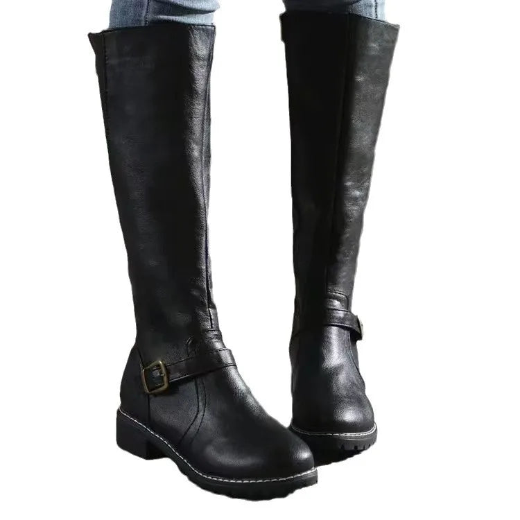 Women's Orthopaedic Leather Boots with Arch Support for Extra Comfort