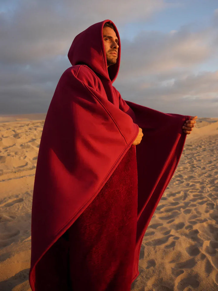 Oversized Hooded Blanket Jumper – Karoline