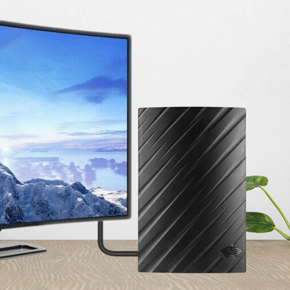 Long-Range Indoor 4K HDTV Digital Aerial, 600 Miles