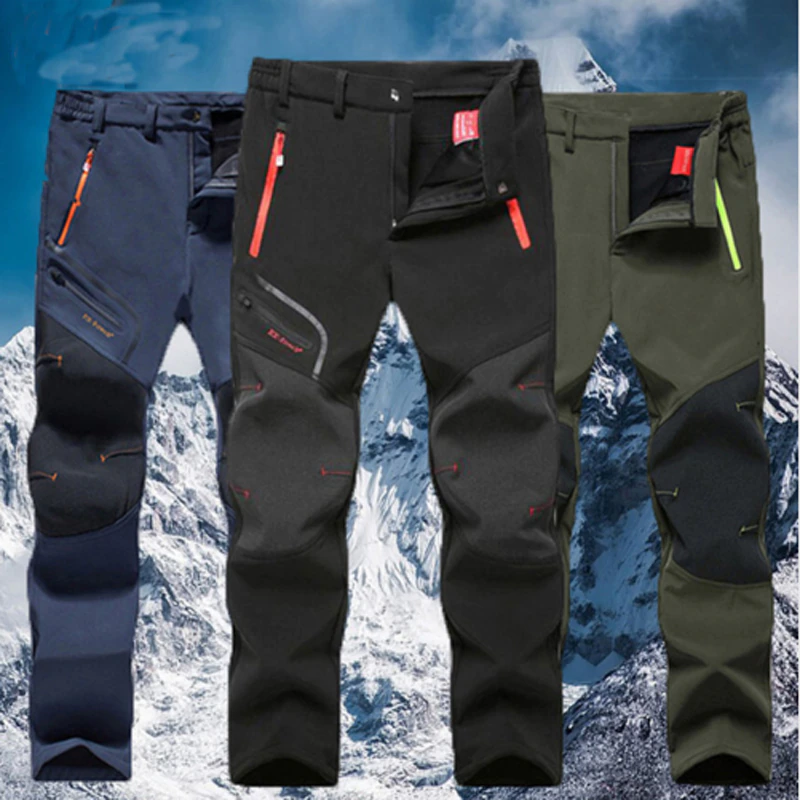 Men's Winter Lined Waterproof Trousers