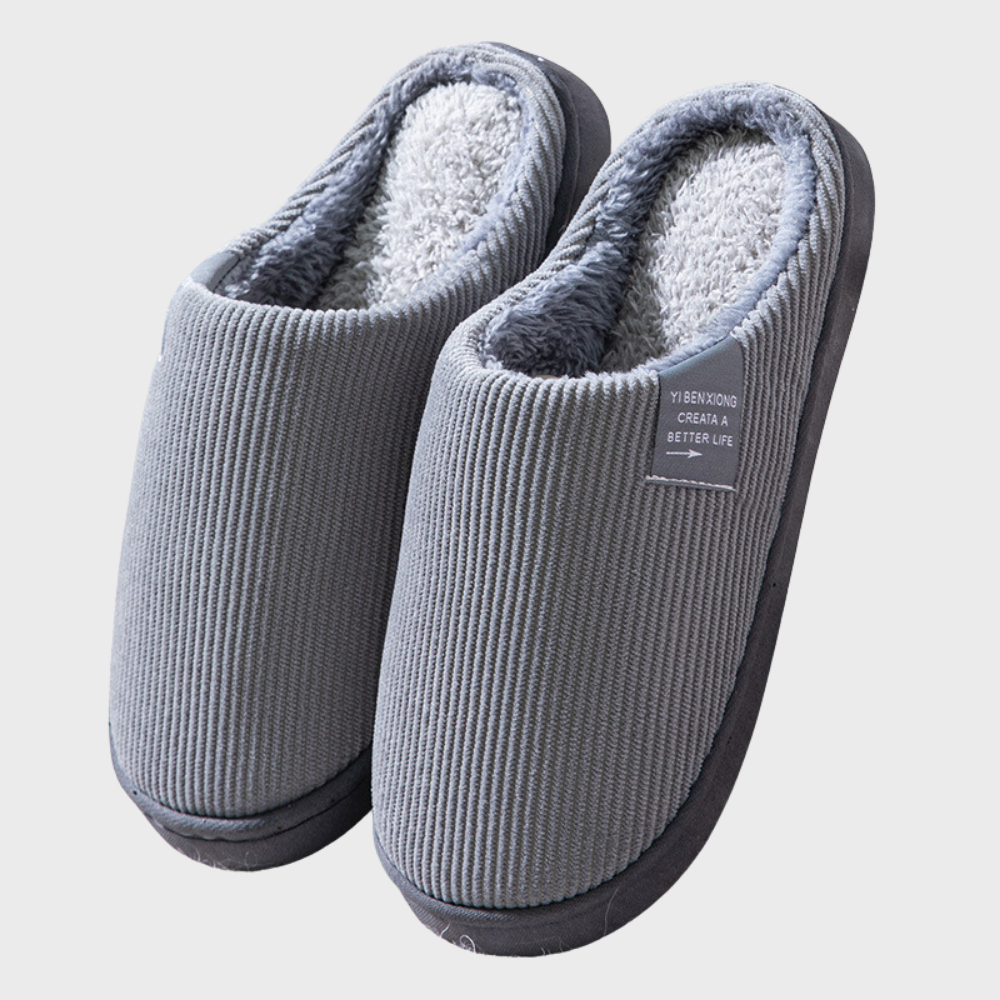 Women's Orthopaedic Slip-On Slippers – Indoor House Slippers with Supportive Sole