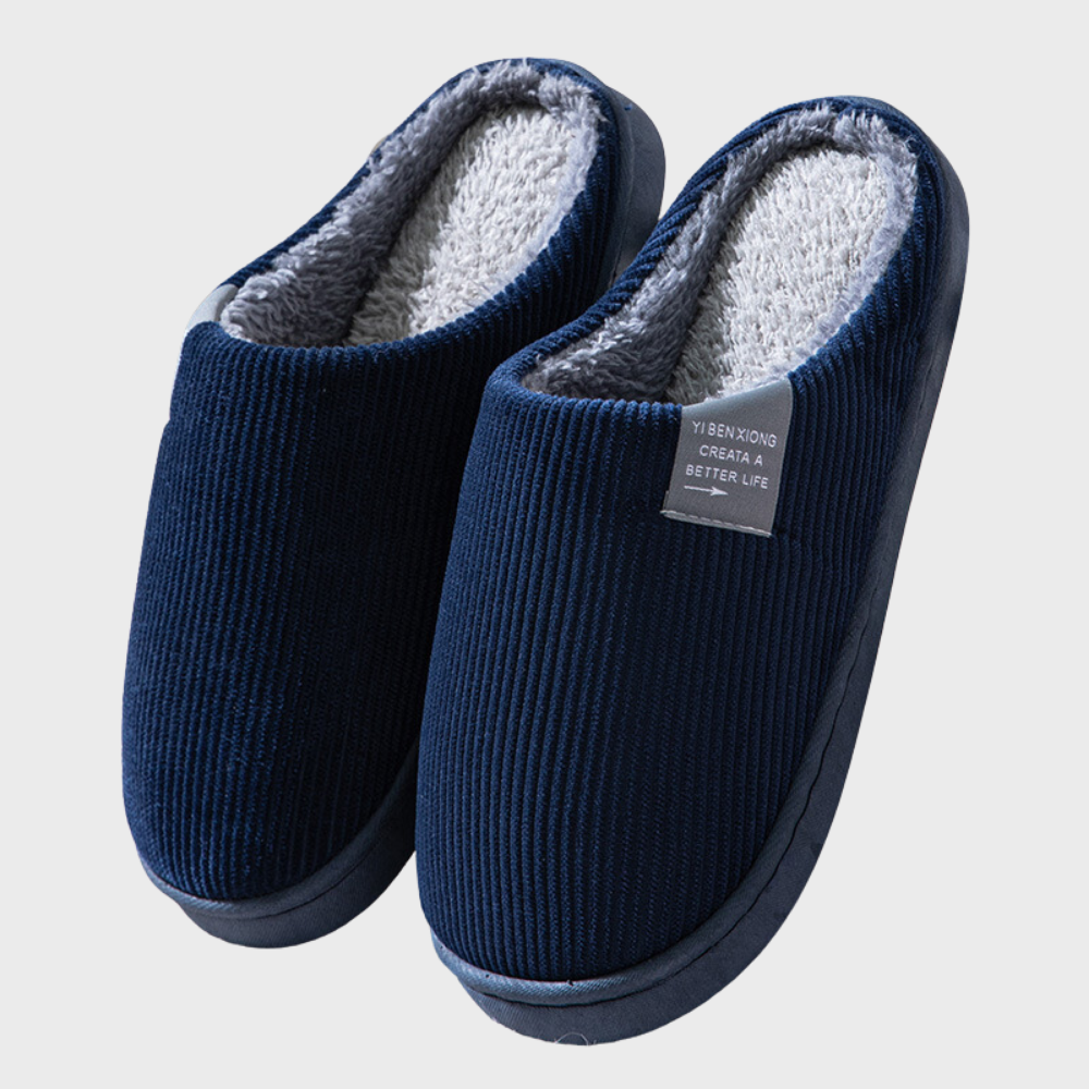 Women's Orthopaedic Slip-On Slippers – Indoor House Slippers with Supportive Sole