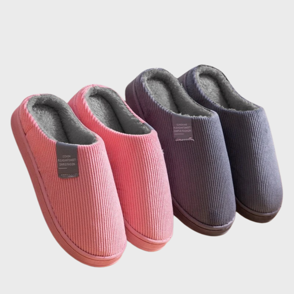 Women's Orthopaedic Slip-On Slippers – Indoor House Slippers with Supportive Sole
