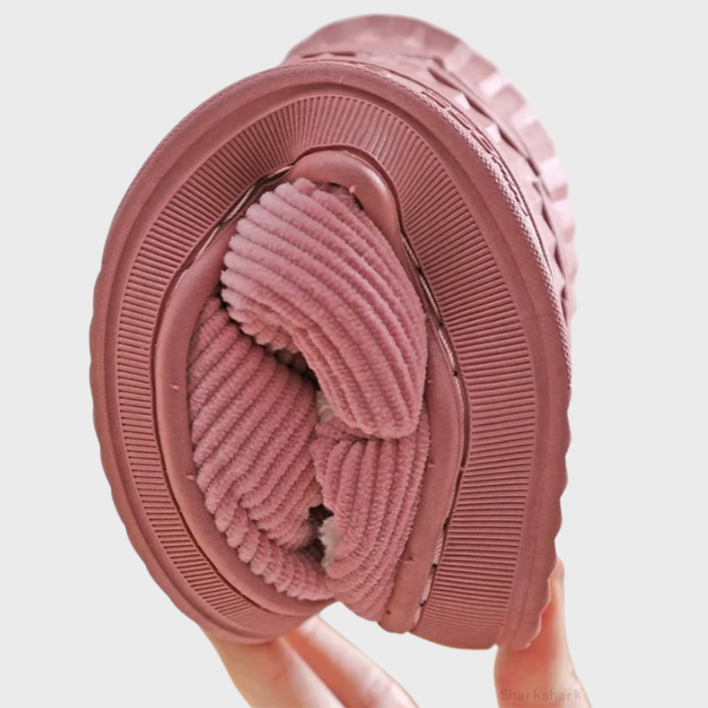 Women's Orthopaedic Slip-On Slippers – Indoor House Slippers with Supportive Sole