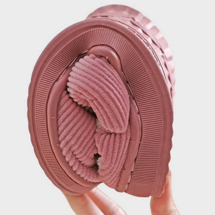 Women's Orthopaedic Slip-On Slippers – Indoor House Slippers with Supportive Sole