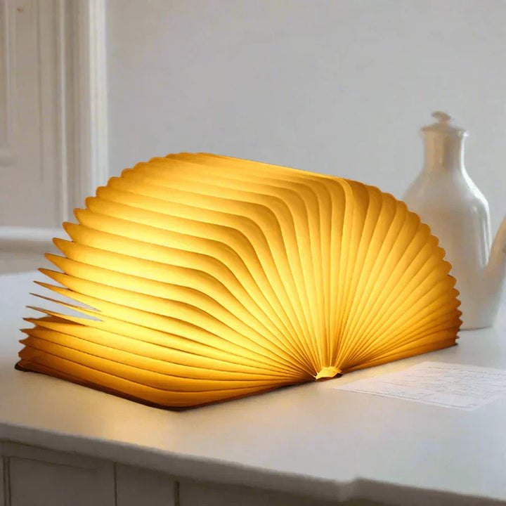 Foldable Book Light with Warm LED Light - StoryGlow