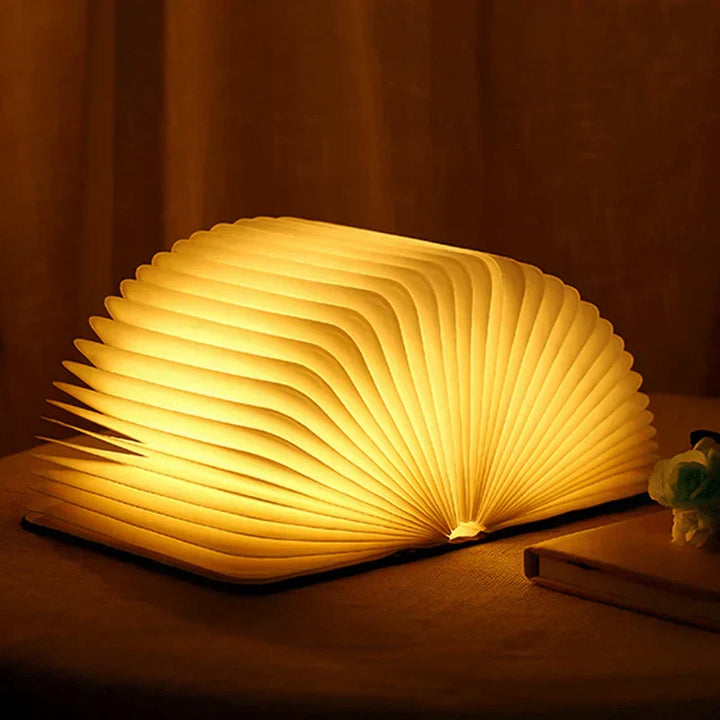 Foldable Book Light with Warm LED Light - StoryGlow
