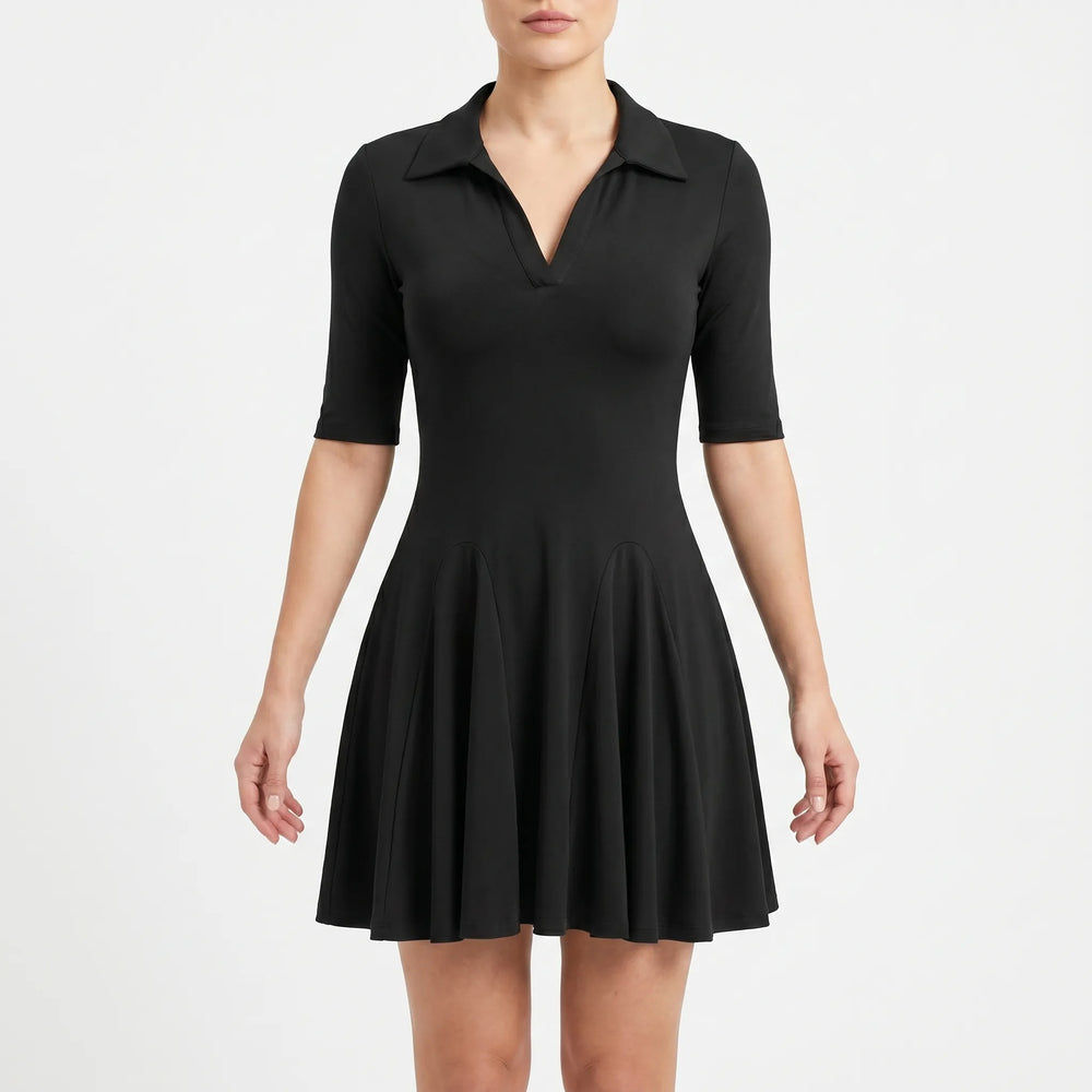 Polora - Flared A-Line Mini Dress