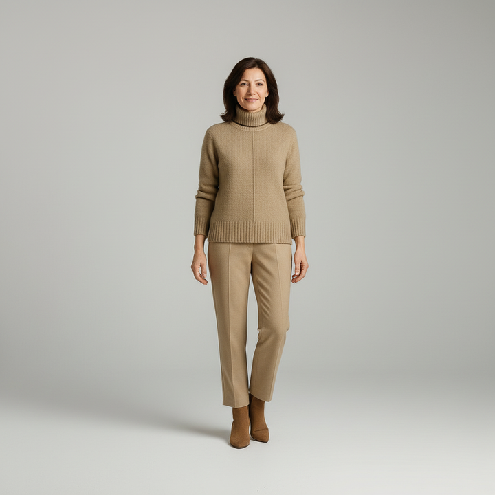 High-Neck Jumper - Alina